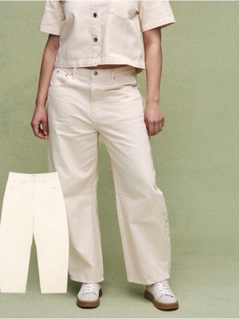Parke Horeshoe Jeans IVORY CREAM